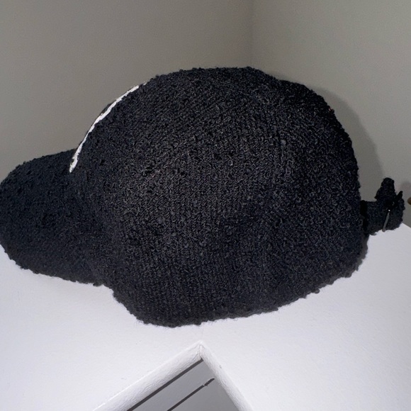 Saint Laurent SL Baseball Cap in Bouclé Tweed Wool - Picture 2 of 7